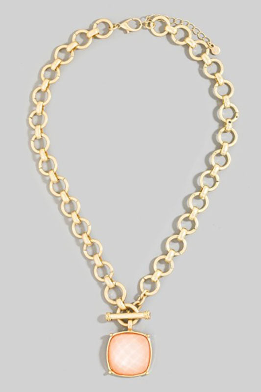 Bold Statement Toggle Necklace