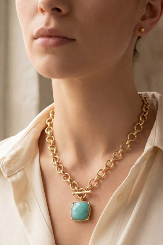 Bold Statement Toggle Necklace-Cute-Trendy-Shop-Womens-Boutique-Clothing-Store