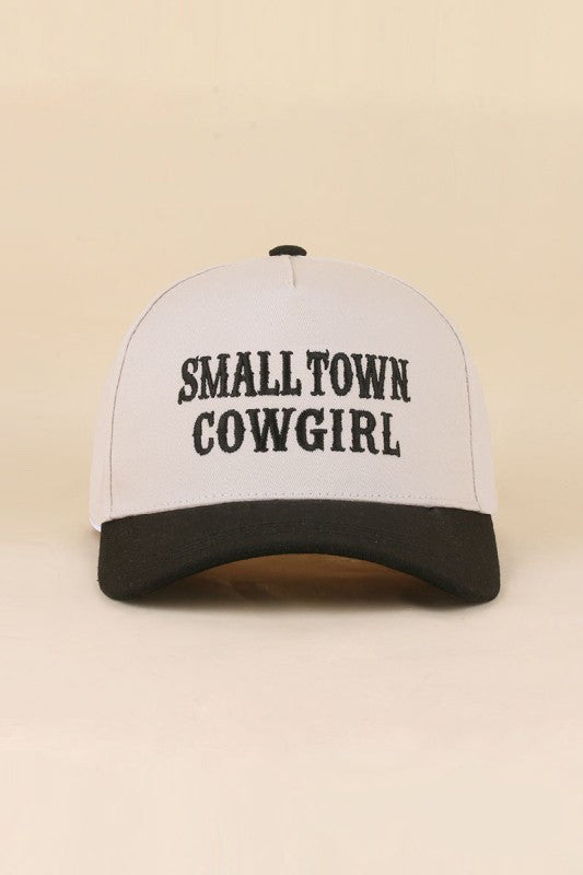 Small Town Cowgirl Cap