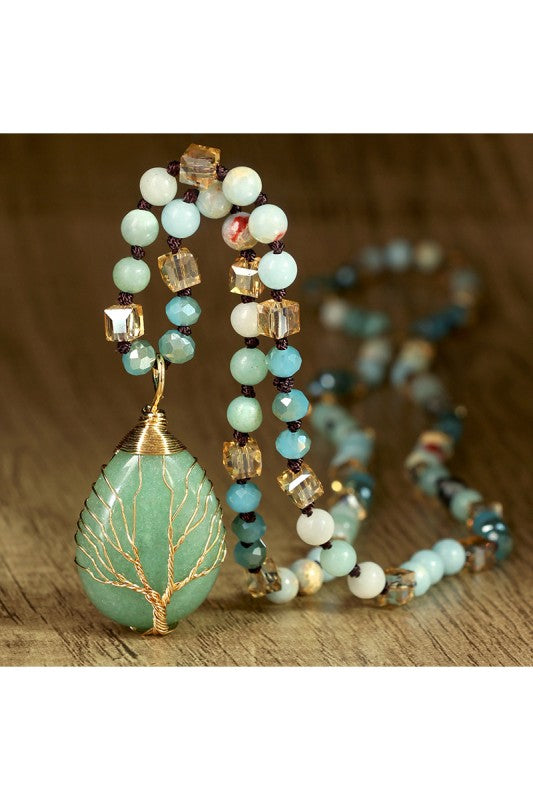 Roots & Radiance Tree Of Life Necklace-1-Cute-Trendy-Shop-Womens-Boutique-Clothing-Store