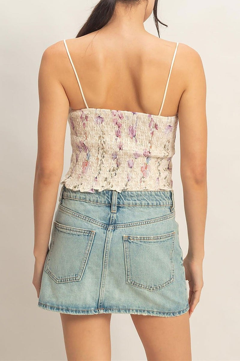 Sweet Summer Lattice Trim Tank-Cute-Trendy-Shop-Womens-Boutique-Clothing-Store