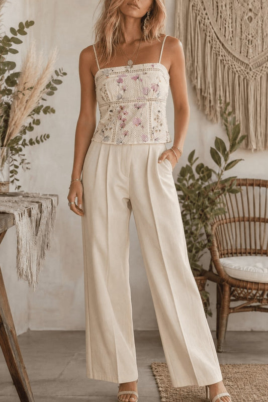 Sweet Summer Lattice Trim Tank-Cute-Trendy-Shop-Womens-Boutique-Clothing-Store