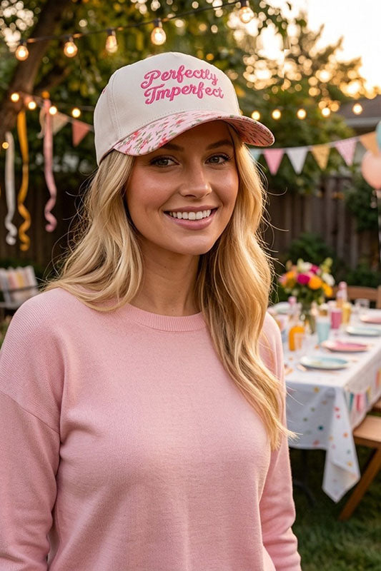 "Perfectly Imperfect" Ball Cap