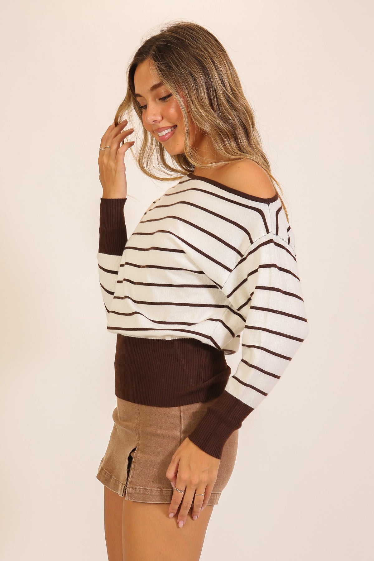 Coastal Chic Off-Shoulder Top-Cute-Trendy-Shop-Womens-Boutique-Clothing-Store