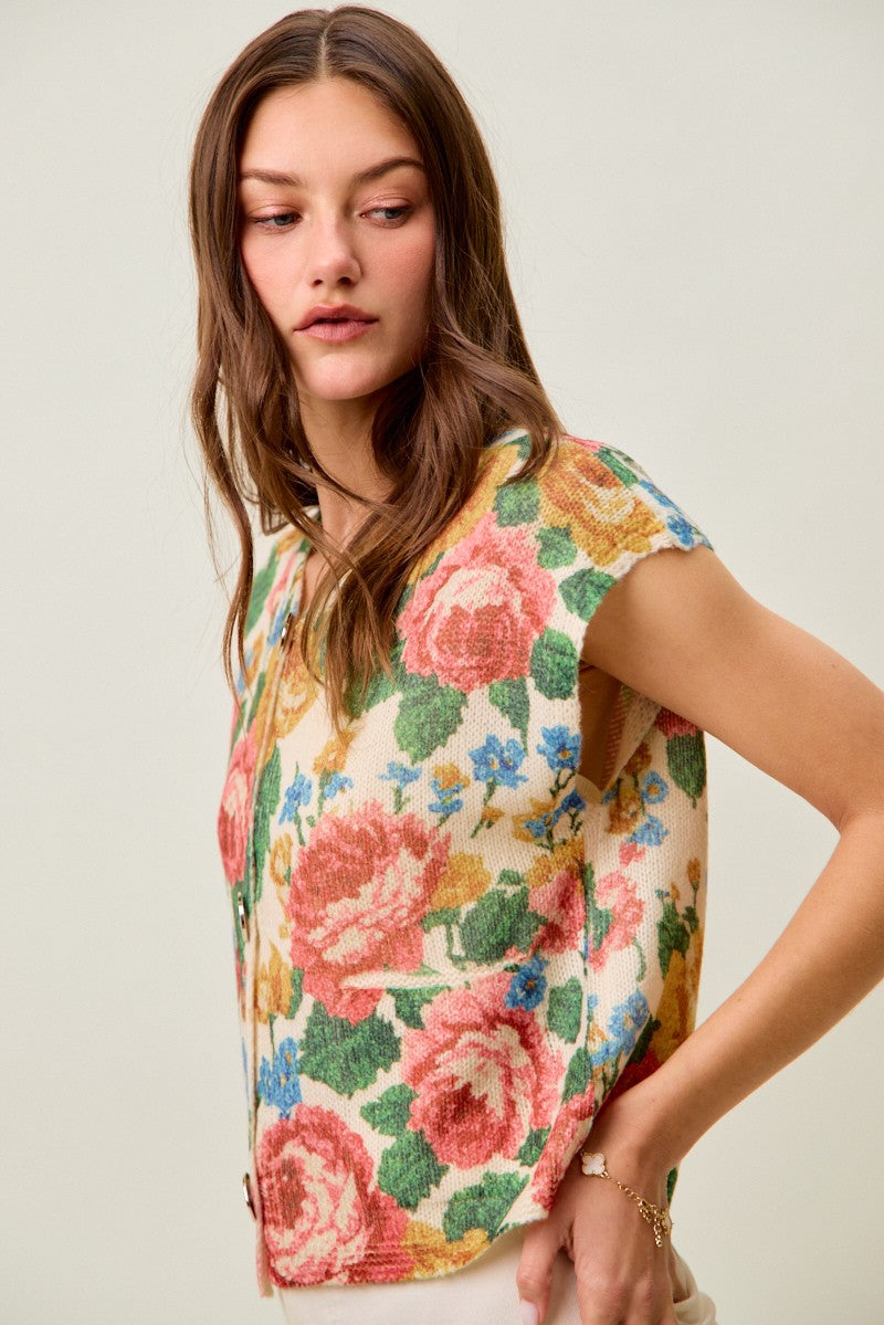 Floral Fun Top-[option4]-[option5]-Cute-Trendy-Shop-Womens-Boutique-Clothing-Store