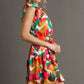 Girl's Night Dinner Print Dress-[option4]-[option5]-Cute-Trendy-Shop-Womens-Boutique-Clothing-Store