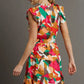 Girl's Night Dinner Print Dress-[option4]-[option5]-Cute-Trendy-Shop-Womens-Boutique-Clothing-Store