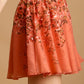 Dancin' in the Moonlight Floral Skirt-Burnt Orange-SMALL-[option4]-[option5]-Cute-Trendy-Shop-Womens-Boutique-Clothing-Store