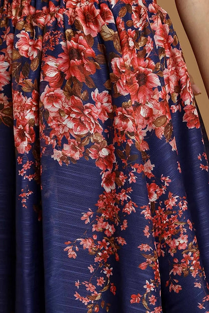 Dancin' in the Moonlight Floral Skirt-Navy-SMALL-[option4]-[option5]-Cute-Trendy-Shop-Womens-Boutique-Clothing-Store