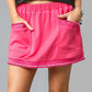 Every Day Style Pink Skort-[option4]-[option5]-Cute-Trendy-Shop-Womens-Boutique-Clothing-Store