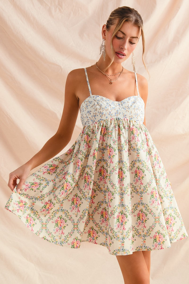 cute dress stores Floral Dreams Dress