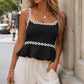 Fresh Picked Black Peplum Tank-Cute-Trendy-Shop-Womens-Boutique-Clothing-Store