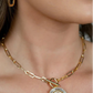 Paperclip Chain Radiant Gold Initial Necklace A - W-[option4]-[option5]-Cute-Trendy-Shop-Womens-Boutique-Clothing-Store