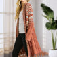 Walk To Dinner Rust Fringed Cardigan-[option4]-[option5]-Cute-Trendy-Shop-Womens-Boutique-Clothing-Store