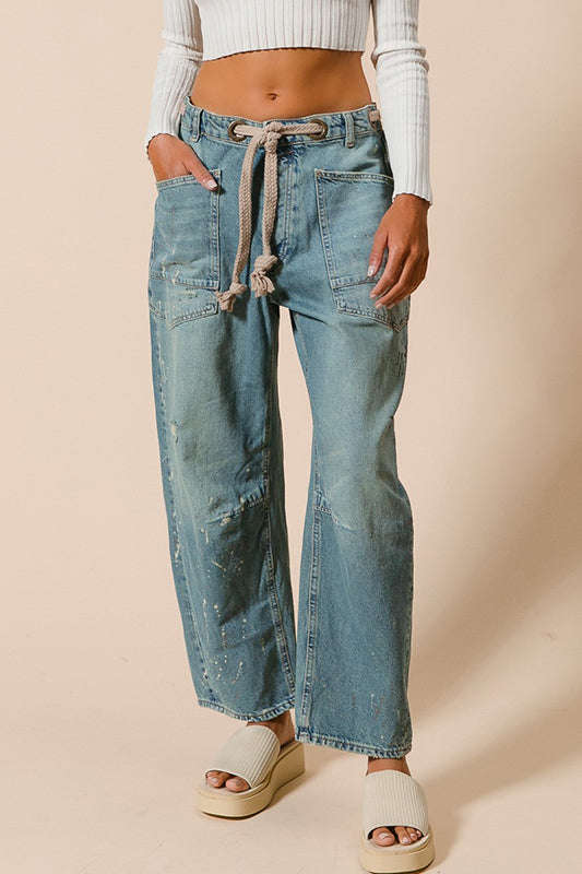 Most Comfy Belted Baggy Jeans-Cute-Trendy-Shop-Womens-Boutique-Clothing-Store