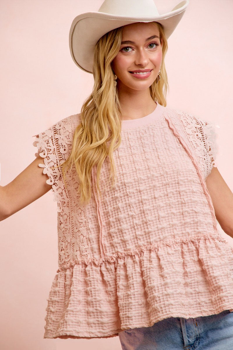 Sun-Kissed Pink Daisy Top-Cute-Trendy-Shop-Womens-Boutique-Clothing-Store