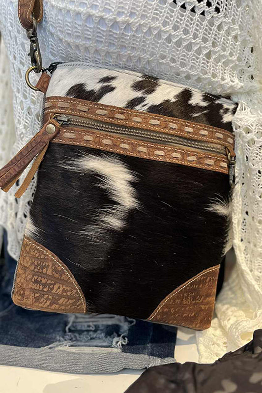 Rodeo Days Leather & Hide Shoulder Bag Dark-[option4]-[option5]-Cute-Trendy-Shop-Womens-Boutique-Clothing-Store