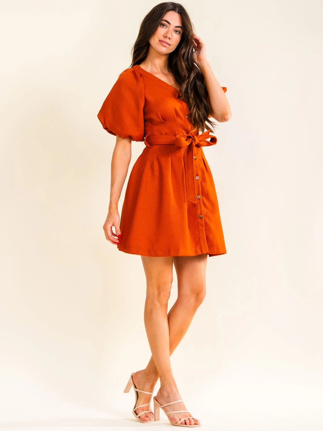 Harvest Moon Button-Front Dress-Cute-Trendy-Shop-Womens-Boutique-Clothing-Store