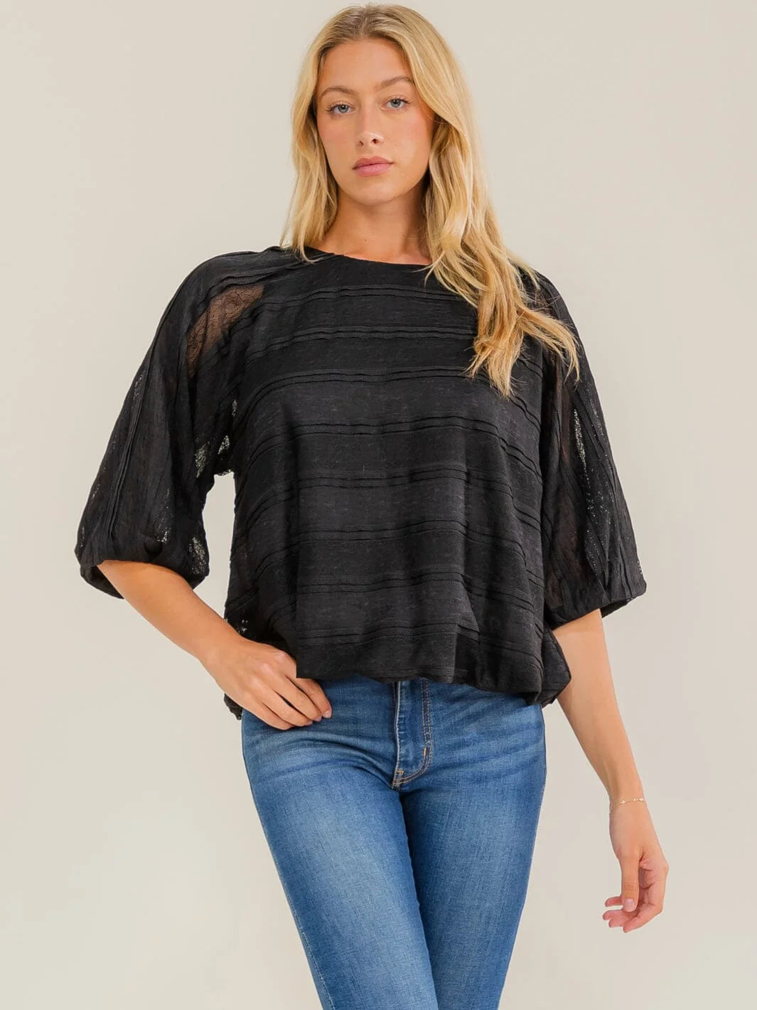 The Ultimate Day-to-Night Bubble Hem Top-Cute-Trendy-Shop-Womens-Boutique-Clothing-Store
