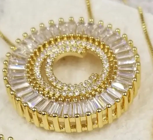 Radiant Gold Initial Necklace A - W-C-Cute-Trendy-Shop-Womens-Boutique-Clothing-Store