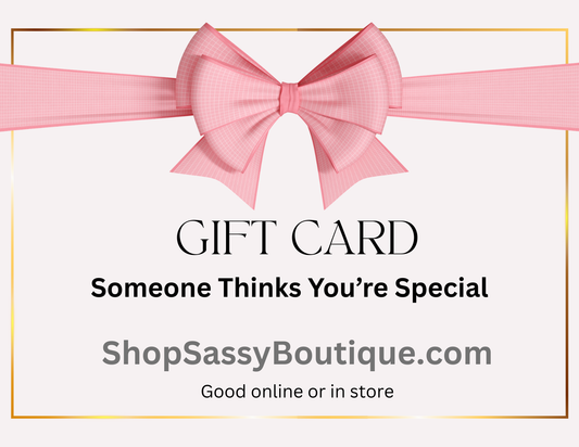 Sassy Gift Card-Cute-Trendy-Shop-Womens-Boutique-Clothing-Store
