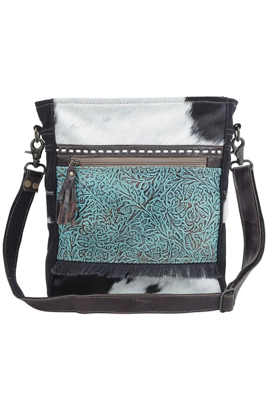 Forest Sky Hair & Leather Shoulder Bag-[option4]-[option5]-Cute-Trendy-Shop-Womens-Boutique-Clothing-Store