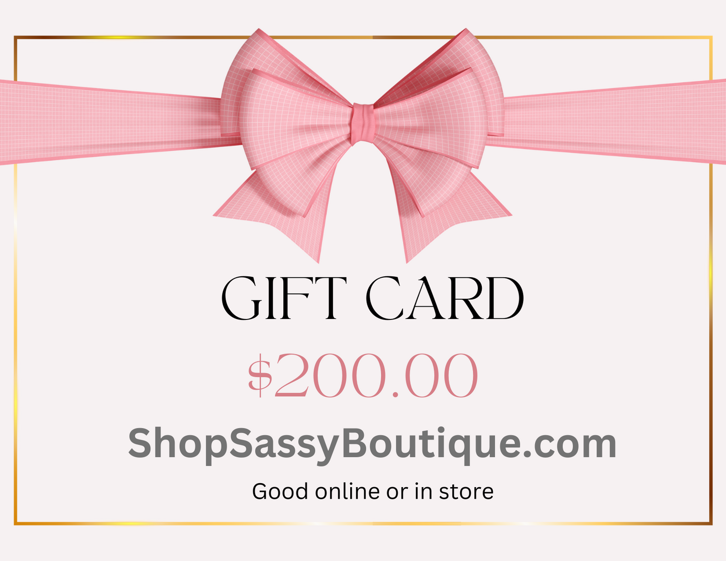 Gift Card $200-Cute-Trendy-Shop-Womens-Boutique-Clothing-Store