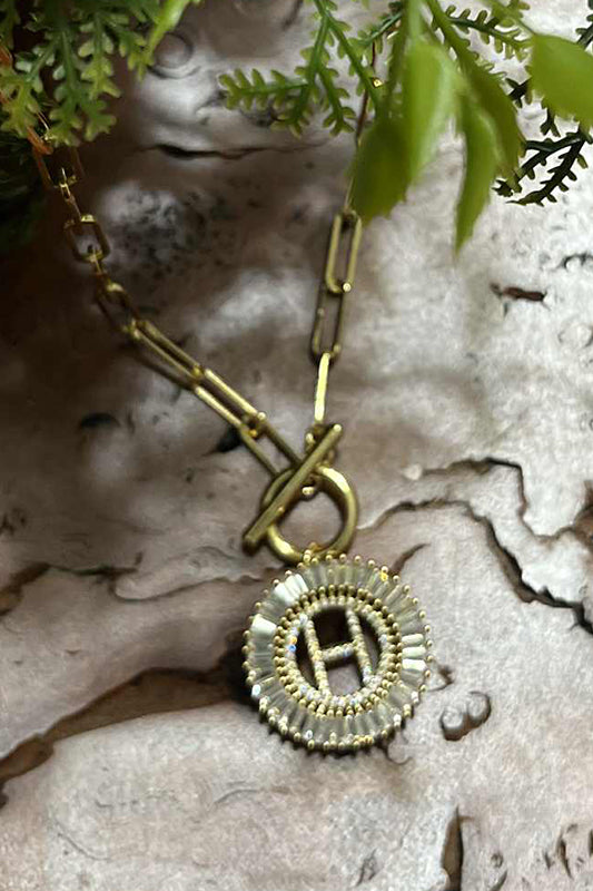 Paperclip Chain Radiant Gold Initial Necklace A - W-[option4]-[option5]-Cute-Trendy-Shop-Womens-Boutique-Clothing-Store