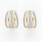 Come On Over Two Tone Cuff Earrings-[option4]-[option5]-Cute-Trendy-Shop-Womens-Boutique-Clothing-Store