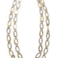 Chain Of Love Two Tone Necklace-[option4]-[option5]-Cute-Trendy-Shop-Womens-Boutique-Clothing-Store