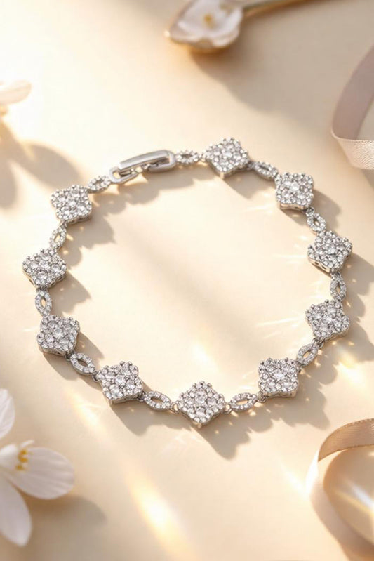 Time For Brunch Multicolor Quatrefoil Bracelet-[option4]-[option5]-Cute-Trendy-Shop-Womens-Boutique-Clothing-Store