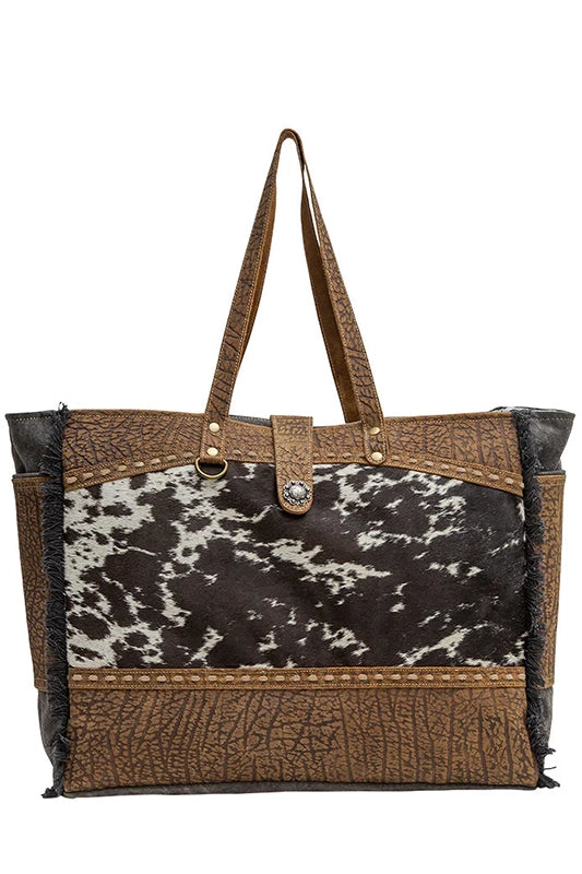 Rodeo Days Leather & Hide Weekender Bag-[option4]-[option5]-Cute-Trendy-Shop-Womens-Boutique-Clothing-Store