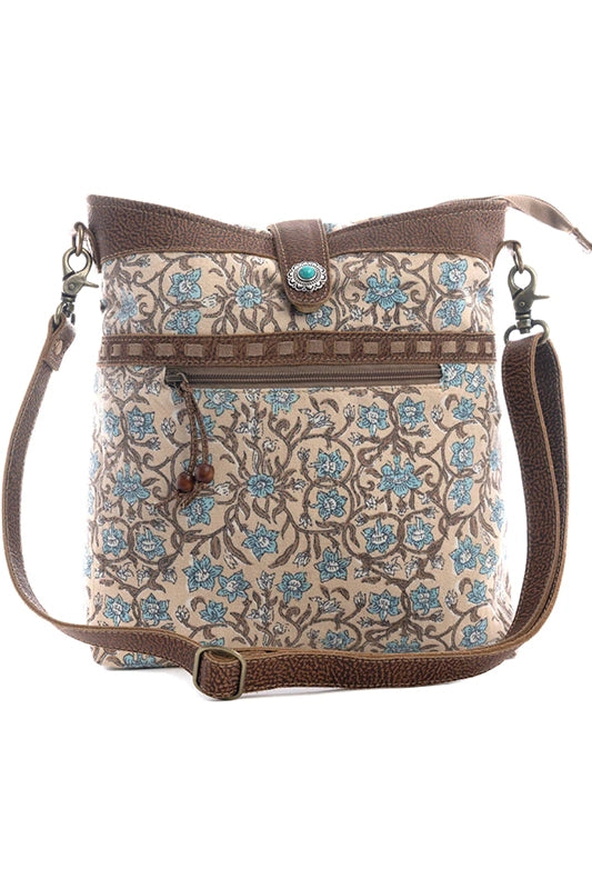Desert Flower Shoulder Bag With Zipper-[option4]-[option5]-Cute-Trendy-Shop-Womens-Boutique-Clothing-Store