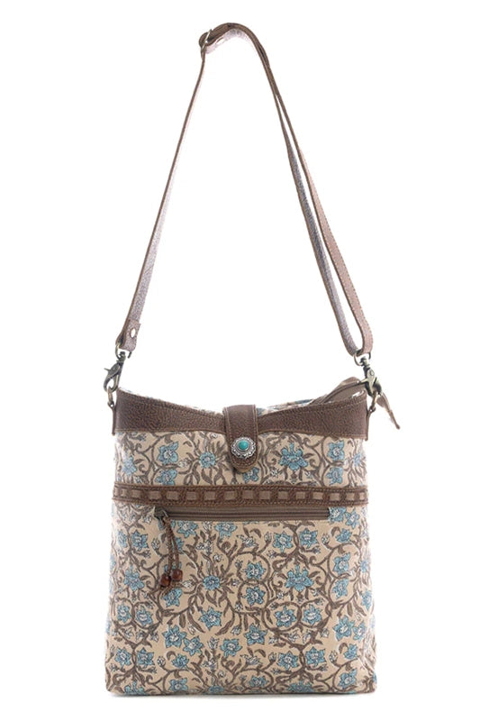 Desert Flower Shoulder Bag With Zipper-[option4]-[option5]-Cute-Trendy-Shop-Womens-Boutique-Clothing-Store