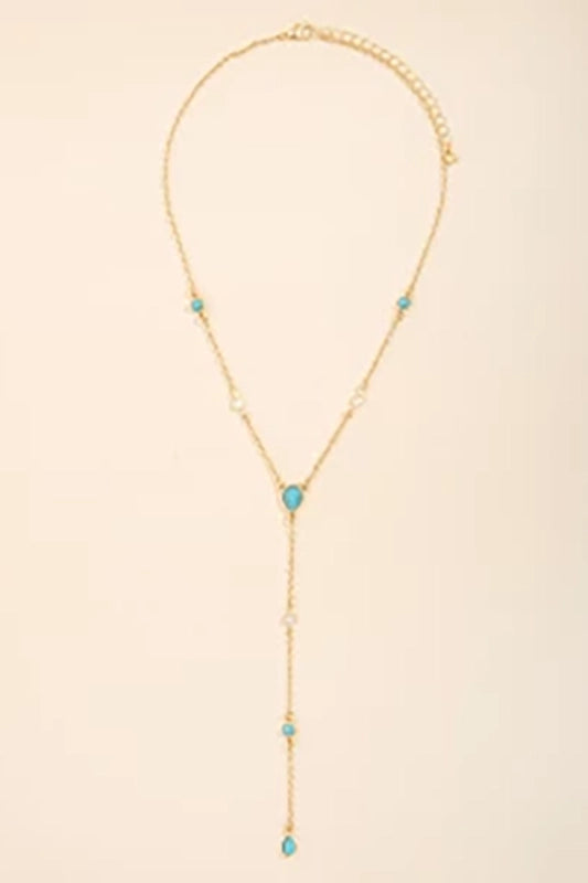Taste of Southwest Turquoise Y Lariat-Cute-Trendy-Shop-Womens-Boutique-Clothing-Store