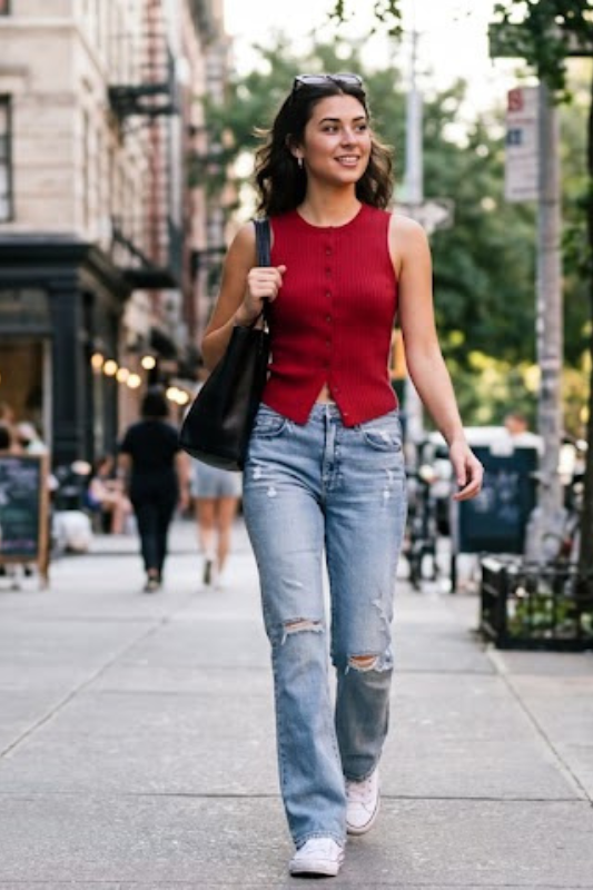 Haute Mess Button Up Top-[option4]-[option5]-Cute-Trendy-Shop-Womens-Boutique-Clothing-Store