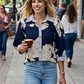 Willow & Vine Pattern Mix Blouse-Cute-Trendy-Shop-Womens-Boutique-Clothing-Store