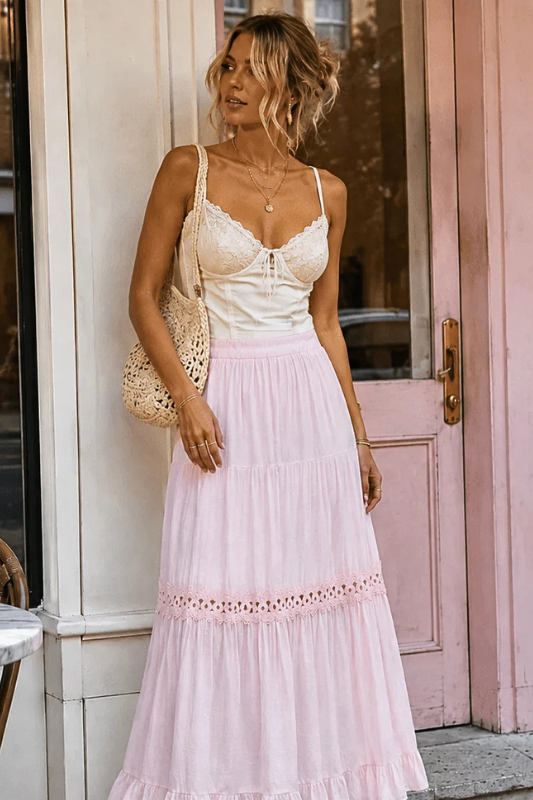 Island Breeze Crochet Maxi Skirt-Cute-Trendy-Shop-Womens-Boutique-Clothing-Store