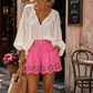 Blossom & Breeze Floral Shorts-Pink-SMALL-Cute-Trendy-Shop-Womens-Boutique-Clothing-Store