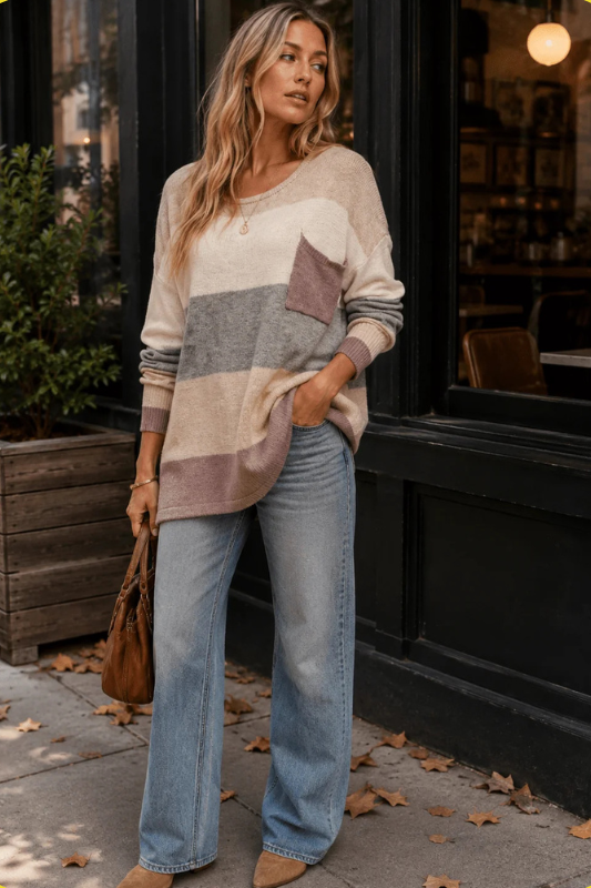 Muted Horizon Striped Knit-SMALL-Cute-Trendy-Shop-Womens-Boutique-Clothing-Store