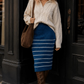 Uptown Groove Striped Skirt-Cute-Trendy-Shop-Womens-Boutique-Clothing-Store