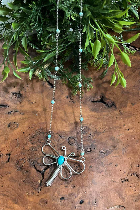Artful Dragonfly Silver Necklace-[option4]-[option5]-Cute-Trendy-Shop-Womens-Boutique-Clothing-Store