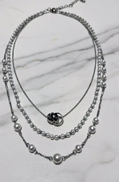 Only One I Need Layering Necklace-Silver-[option4]-[option5]-Cute-Trendy-Shop-Womens-Boutique-Clothing-Store