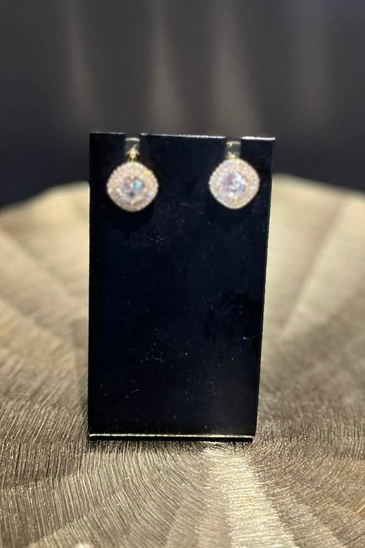 Unbelievable Square Stud Earrings-Cute-Trendy-Shop-Womens-Boutique-Clothing-Store