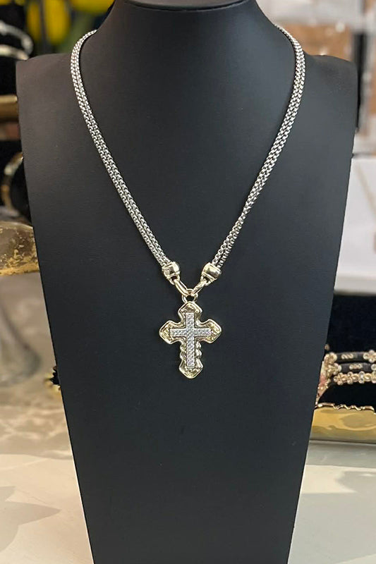 Beauty of It All Cross Necklace-[option4]-[option5]-Cute-Trendy-Shop-Womens-Boutique-Clothing-Store