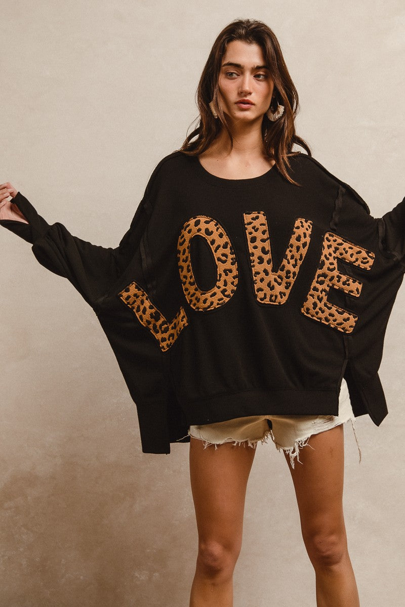 Love is in the air patchwork top-[option4]-[option5]-Cute-Trendy-Shop-Womens-Boutique-Clothing-Store