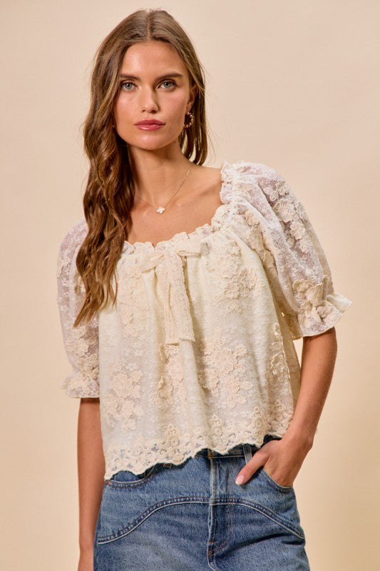 That Is Precious Ivory Lace Top-Cute-Trendy-Shop-Womens-Boutique-Clothing-Store