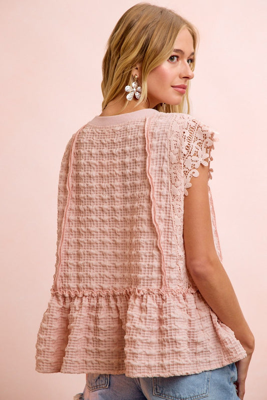 Sun-Kissed Pink Daisy Top-Cute-Trendy-Shop-Womens-Boutique-Clothing-Store