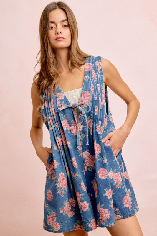 Summer Floral Denim Dress-[option4]-[option5]-Cute-Trendy-Shop-Womens-Boutique-Clothing-Store