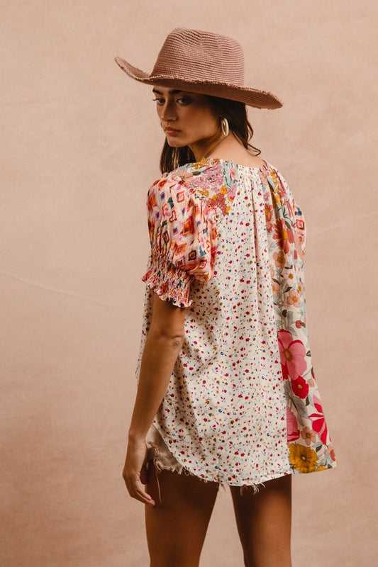 Floral Charm Top-Cute-Trendy-Shop-Womens-Boutique-Clothing-Store